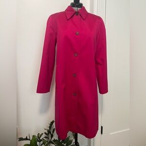 Vintage Michael Kors Hot Pink Long Coat